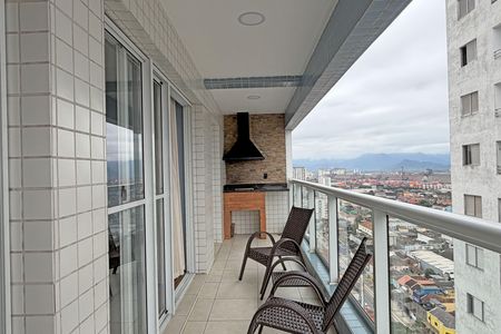 Varanda da Sala de apartamento para alugar com 2 quartos, 82m² em Boqueirão, Santos