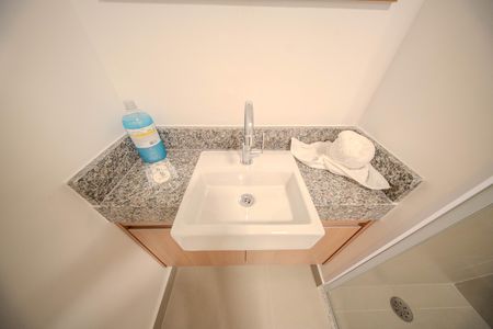 Studio para alugar com 31m², 1 quarto e sem vaga Studio para alugar com 31m², 1 quarto e sem vagaBanheiro