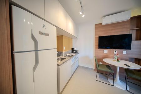 Studio para alugar com 31m², 1 quarto e sem vaga Studio para alugar com 31m², 1 quarto e sem vagaCozinha