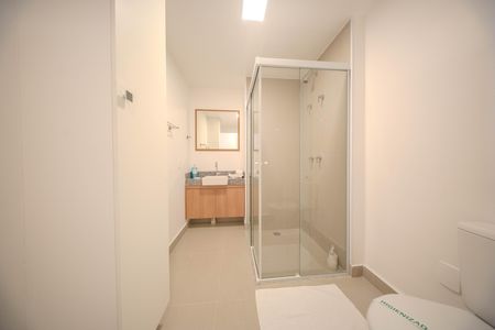Studio para alugar com 31m², 1 quarto e sem vaga Studio para alugar com 31m², 1 quarto e sem vagaBanheiro