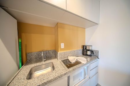 Studio para alugar com 31m², 1 quarto e sem vaga Studio para alugar com 31m², 1 quarto e sem vagaCozinha