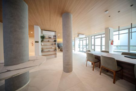 Studio para alugar com 31m², 1 quarto e sem vaga Studio para alugar com 31m², 1 quarto e sem vagaÁrea comum - Salão de festas