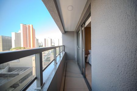 Studio para alugar com 31m², 1 quarto e sem vaga Studio para alugar com 31m², 1 quarto e sem vagaSacada
