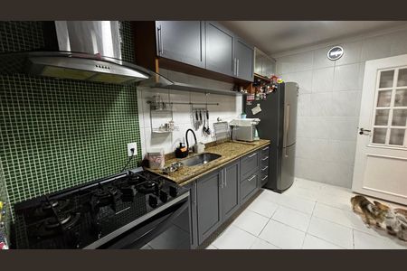 Cozinha de apartamento à venda com 3 quartos, 106m² em Vila Gilda, Santo André