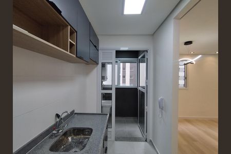 Cozinha - Armários de apartamento para alugar com 1 quarto, 38m² em Vila Vermelha, São Paulo