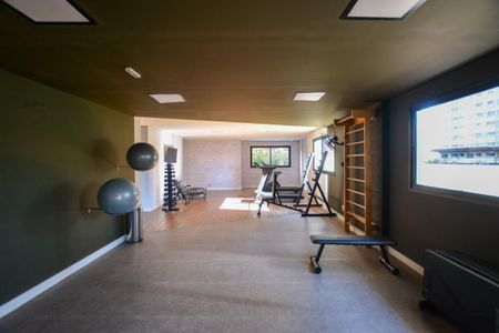 Studio para alugar com 30m², 1 quarto e sem vaga Studio para alugar com 30m², 1 quarto e sem vagaACADEMIA