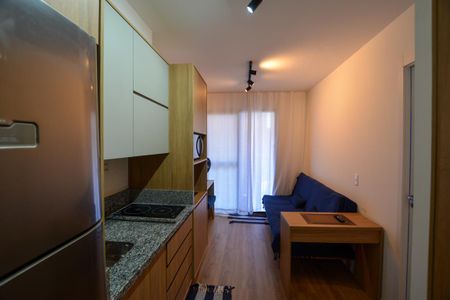 Studio para alugar com 30m², 1 quarto e sem vaga Studio para alugar com 30m², 1 quarto e sem vagaCOZINHA / SALA