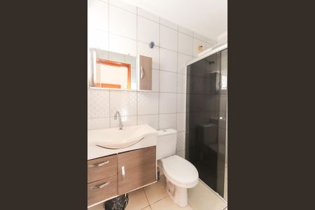 Casa de condomínio à venda com 72m², 2 quartos e 2 vagas Casa de condomínio à venda com 72m², 2 quartos e 2 vagasBanheiro da Suíte 1