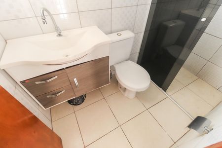 Casa de condomínio à venda com 72m², 2 quartos e 2 vagas Casa de condomínio à venda com 72m², 2 quartos e 2 vagasBanheiro da Suíte 1