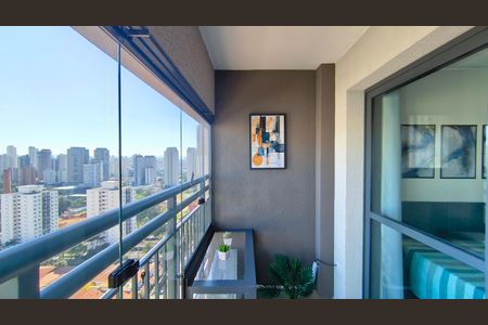 Varanda de kitnet/studio para alugar com 1 quarto, 27m² em Ipiranga, São Paulo