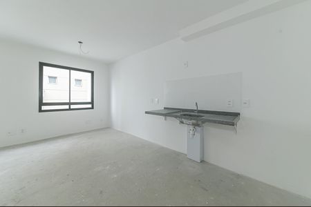 Cozinha de kitnet/studio à venda com 1 quarto, 24m² em Vila Congonhas, São Paulo