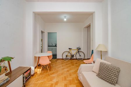 Sala de apartamento à venda com 1 quarto, 76m² em Floresta, Porto Alegre