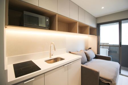 Apartamento para alugar com 24m², 1 quarto e sem vaga Apartamento para alugar com 24m², 1 quarto e sem vagaCozinha