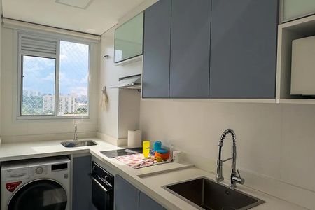 Área de serviço de apartamento para alugar com 2 quartos, 41m² em Santo Amaro, São Paulo