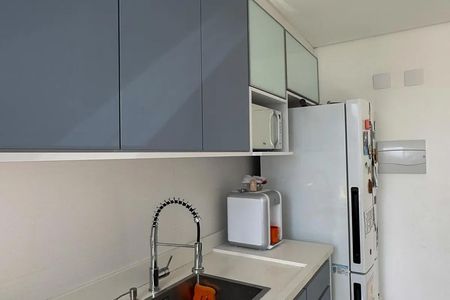 Cozinha de apartamento para alugar com 2 quartos, 41m² em Santo Amaro, São Paulo