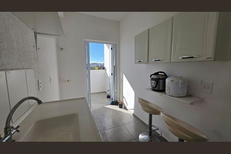 Cozinha - Armários de apartamento para alugar com 2 quartos, 55m² em Vila Rica, Lagoa Santa