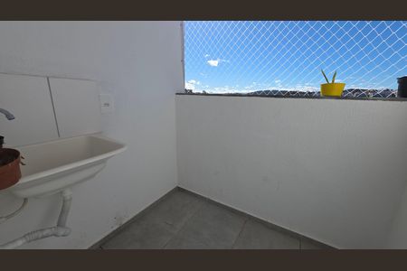 Lavanderia (Torneira) de apartamento para alugar com 2 quartos, 55m² em Vila Rica, Lagoa Santa