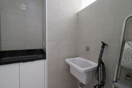 Cozinha de apartamento para alugar com 1 quarto, 45m² em Vila do Golfe, Ribeirão Preto