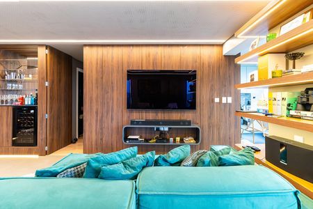 Apartamento para alugar com 120m², 1 quarto e 1 vaga Apartamento para alugar com 120m², 1 quarto e 1 vagaSala