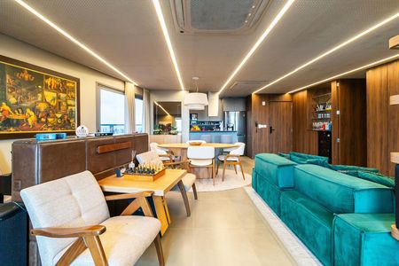Apartamento para alugar com 120m², 1 quarto e 1 vaga Apartamento para alugar com 120m², 1 quarto e 1 vagaSala