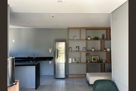 Cozinha de apartamento à venda com 2 quartos, 38m² em Vila Marina, São Paulo