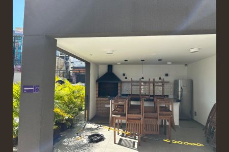 Cozinha de apartamento à venda com 2 quartos, 38m² em Vila Marina, São Paulo