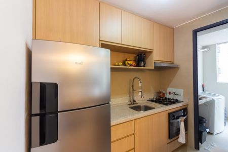 Cozinha de apartamento para alugar com 2 quartos, 48m² em Centro, Osasco
