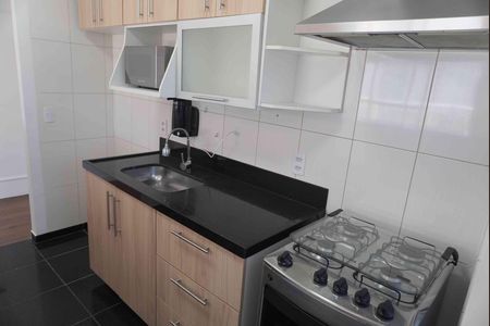 Cozinha de apartamento para alugar com 1 quarto, 82m² em Tamboré, Santana de Parnaíba