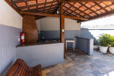 Área comum - Churrasqueira de apartamento para alugar com 3 quartos, 80m² em Santo Antônio, Belo Horizonte
