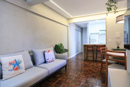 Sala de apartamento para alugar com 2 quartos, 59m² em Floresta, Belo Horizonte