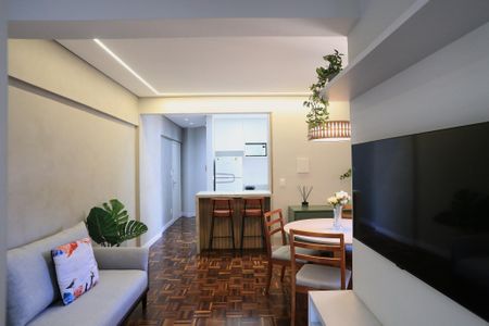 Apartamento para alugar com 59m², 2 quartos e 1 vaga Apartamento para alugar com 59m², 2 quartos e 1 vagaSala