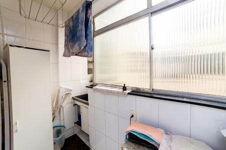 Área de Serviço de apartamento à venda com 3 quartos, 90m² em Santo Antônio, Belo Horizonte