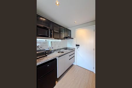 Studio para alugar com 21m², 1 quarto e sem vaga Studio para alugar com 21m², 1 quarto e sem vagaCozinha