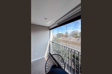 Varanda de kitnet/studio para alugar com 1 quarto, 21m² em Vila Mariana, São Paulo