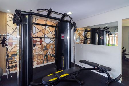Apartamento à venda com 56m², 2 quartos e 1 vaga Apartamento à venda com 56m², 2 quartos e 1 vagaÁrea comum - Academia