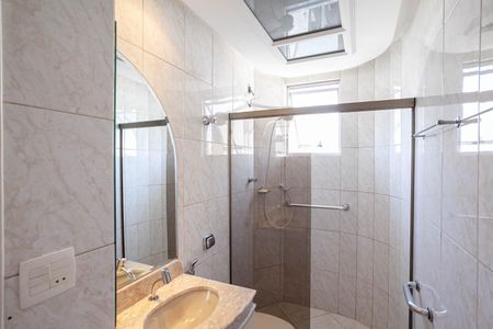 Banheiro da suíte  de apartamento à venda com 2 quartos, 85m² em Dona Clara, Belo Horizonte
