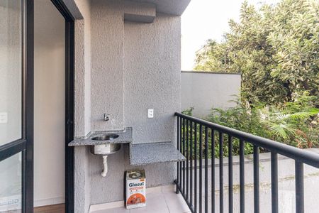 Varanda da Sala de apartamento para alugar com 2 quartos, 34m² em Campos Elíseos, São Paulo