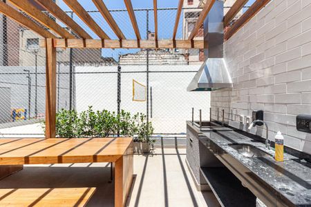 Apartamento à venda com 34m², 2 quartos e sem vagaChurrasqueira