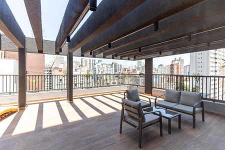 Solário de apartamento para alugar com 2 quartos, 34m² em Campos Elíseos, São Paulo