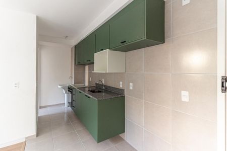 Cozinha de apartamento para alugar com 2 quartos, 34m² em Campos Elíseos, São Paulo
