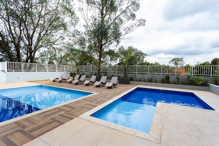 Área comum - Piscina de apartamento à venda com 1 quarto, 52m² em Centro, Diadema