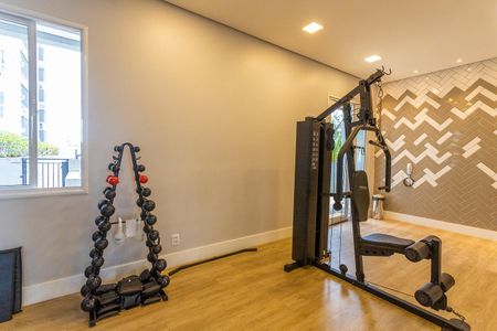 Apartamento à venda com 52m², 1 quarto e 1 vaga Apartamento à venda com 52m², 1 quarto e 1 vagaÁrea comum - Academia