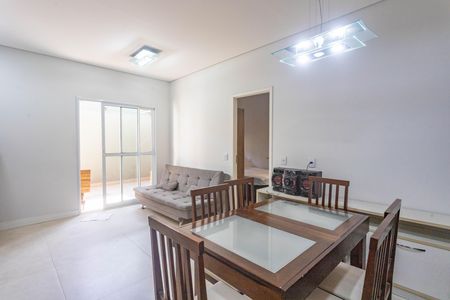Sala  de apartamento à venda com 1 quarto, 52m² em Centro, Diadema