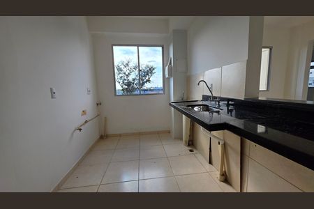 Cozinha  de apartamento para alugar com 2 quartos, 57m² em Palmital, Lagoa Santa