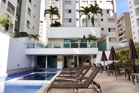Área comum - Piscina de apartamento para alugar com 3 quartos, 140m² em Funcionários, Belo Horizonte
