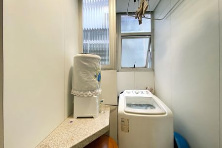 Área de Serviço de apartamento à venda com 3 quartos, 96m² em Santo Antônio, Belo Horizonte