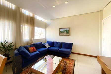 Sala de apartamento à venda com 3 quartos, 96m² em Santo Antônio, Belo Horizonte