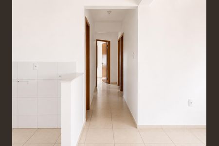 Corredor de casa de condomínio para alugar com 3 quartos, 89m² em Dom Feliciano, Gravataí