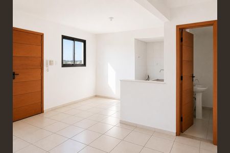 Sala de casa de condomínio para alugar com 3 quartos, 89m² em Dom Feliciano, Gravataí