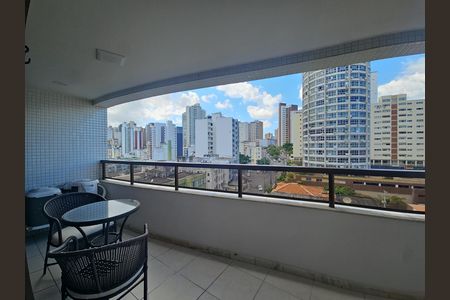 varanda  de apartamento para alugar com 3 quartos, 116m² em Barra, Salvador